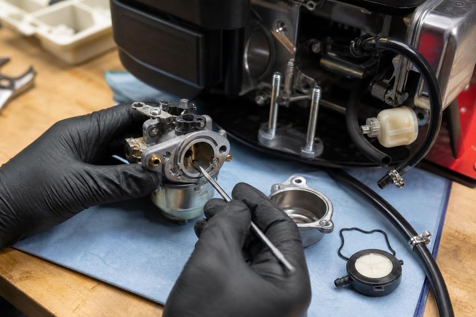 Small engine fuel system maintenance