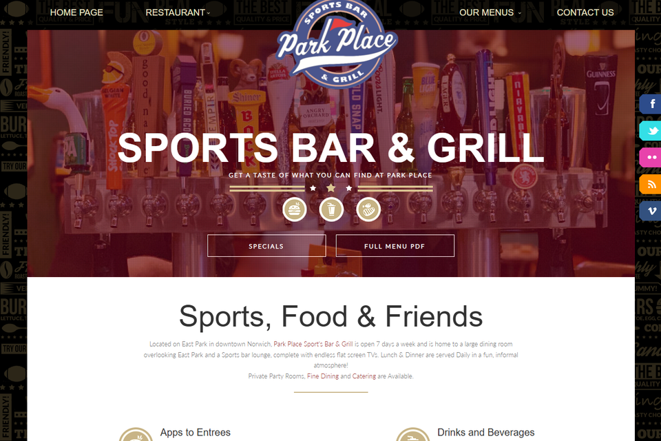 Park place homepage