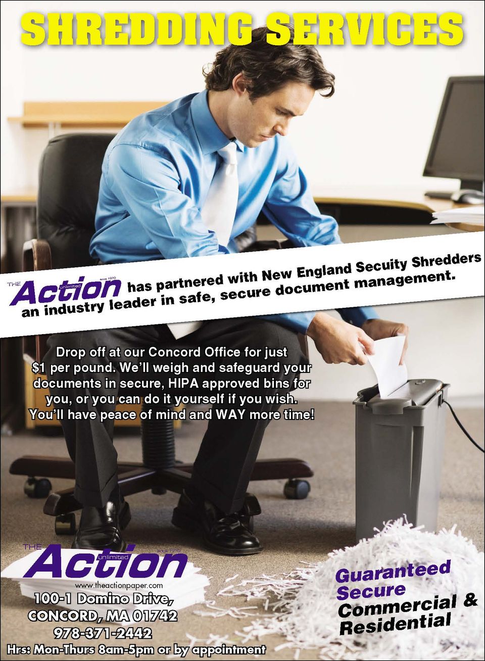 Ne security shredders full