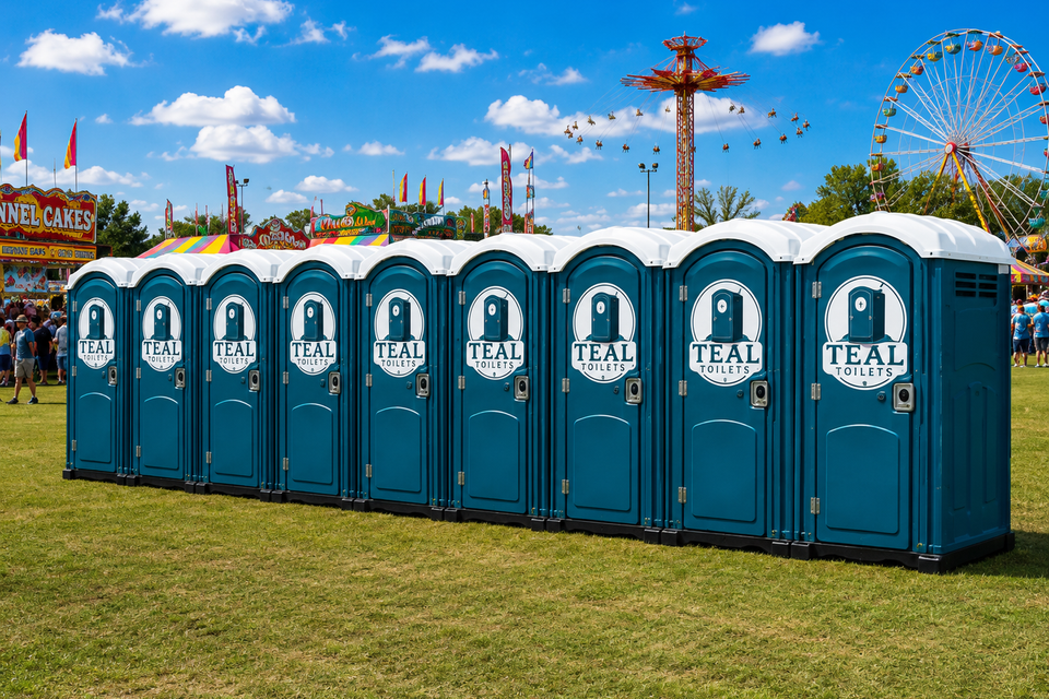 Carnival fun with portable toilets ahead