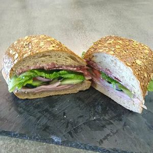 Italian Sub on Grain Roll
