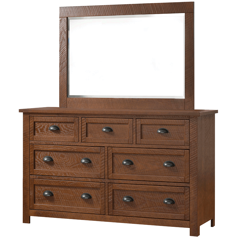 Trf timber lake 7 drawer dresser