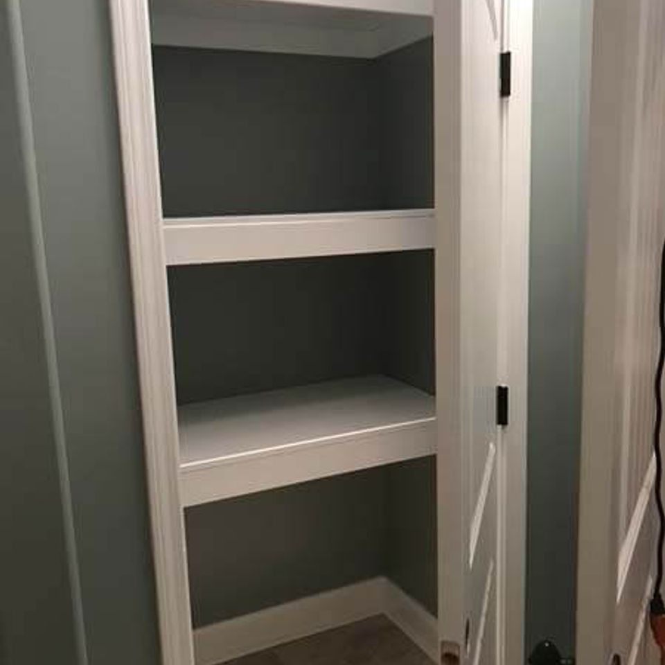 Shelf remodel knoxville