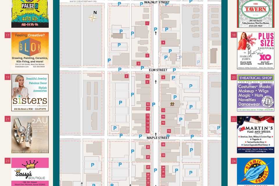 Valley junction map 20262