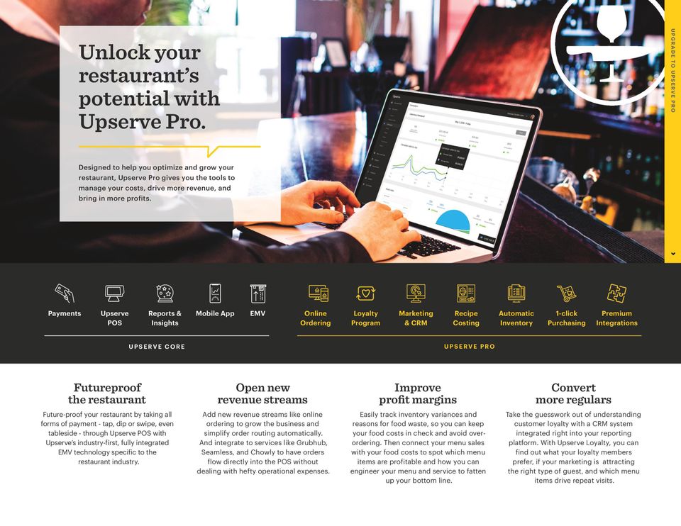 Upserve core to pro partner custom page 001