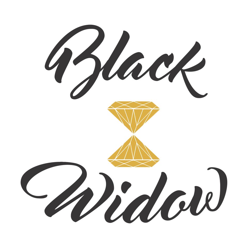 Black widow   gold diamond