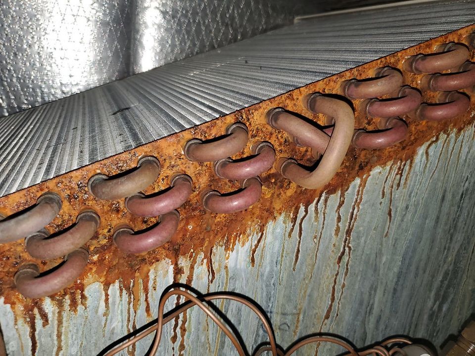Galvanic corrosion in heater in north myrtle beach