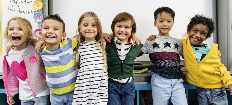 Bigstock group of diverse kindergarten  203000941