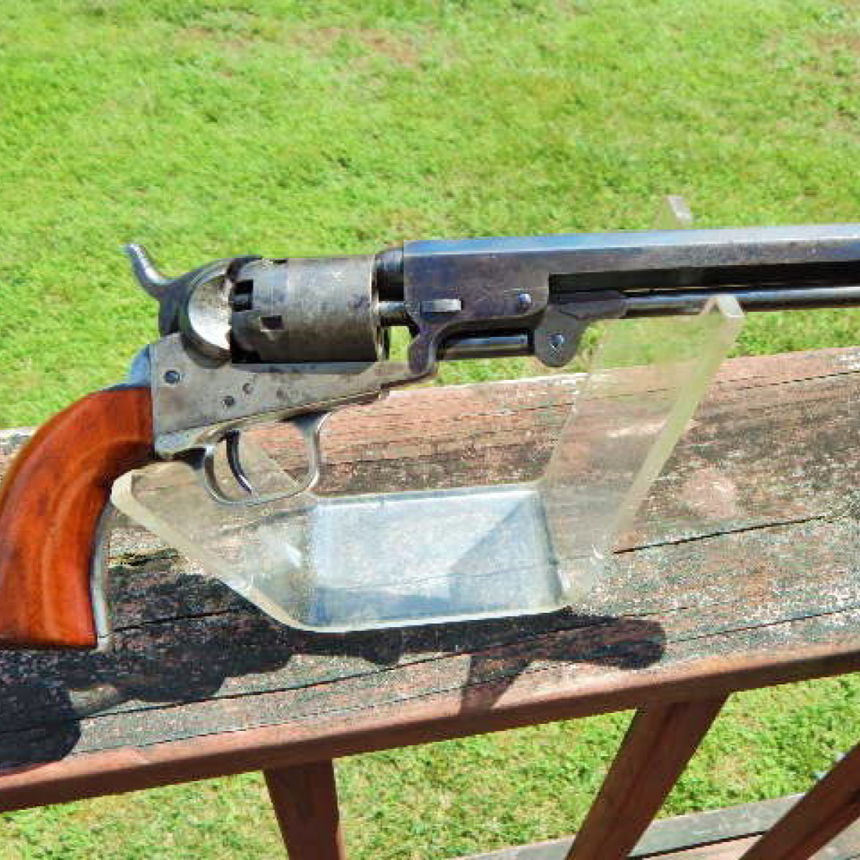 Cased  m1849 colt with implements  factory applewood grips files2220170911 15274 143ag3s