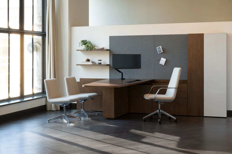 Environment silea private office stratawood flat cut