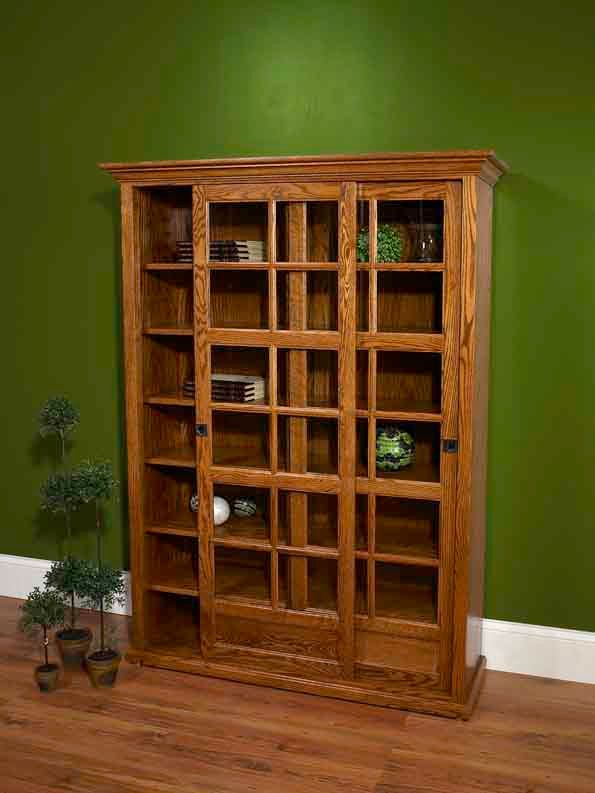 Fw sliding bookcase open