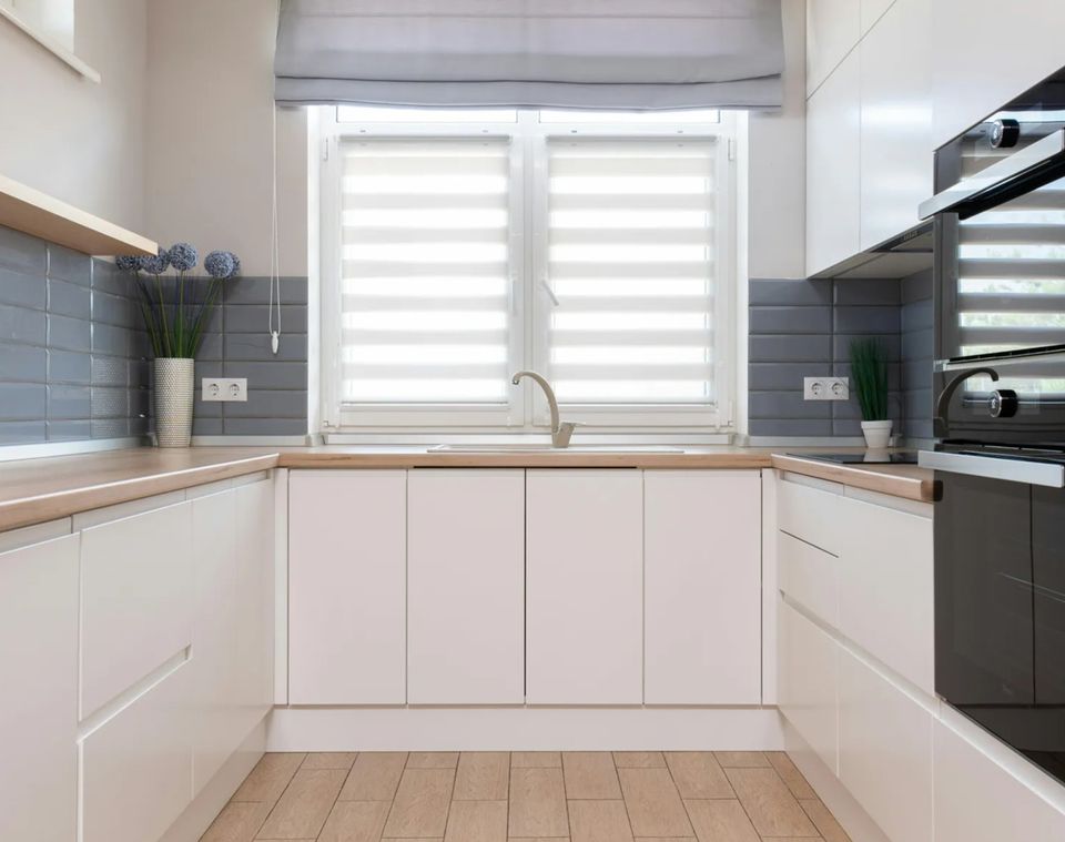 Apartment turnover cleaning and property management janitorial services for residential units.