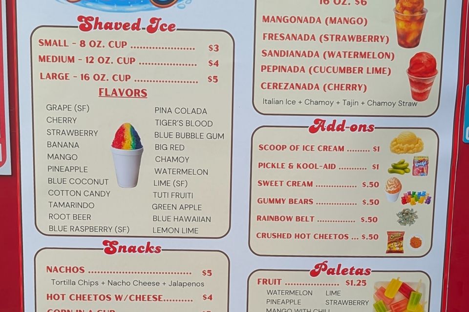 Tiger trolley menu 06 2026