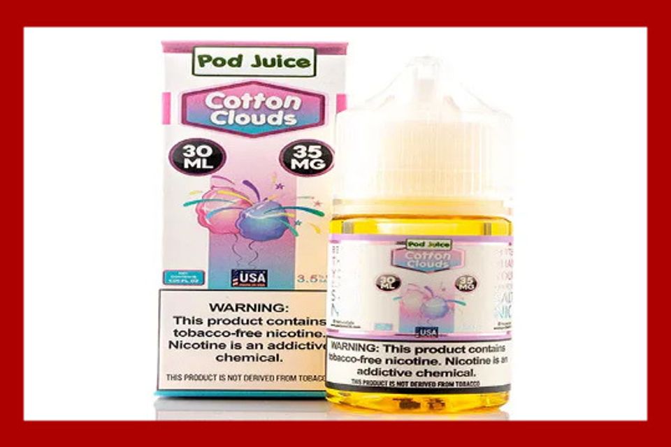 Pod Juice Salt Cotton Clouds E-Liquid