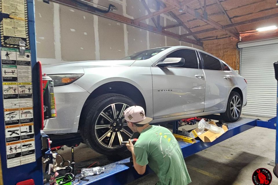 Chevy malibu came into ham auto repair for a diagnostic