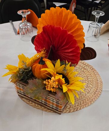 Turkey centerpiece
