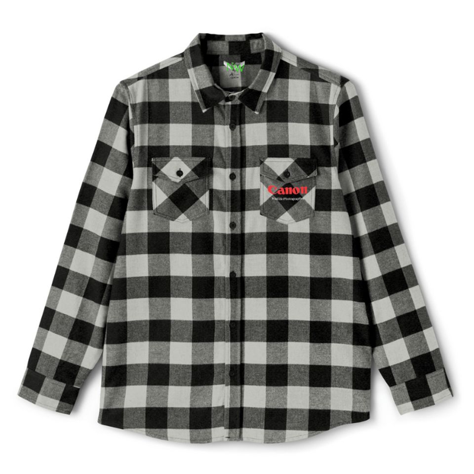 Canon wildlife photo flannel gray