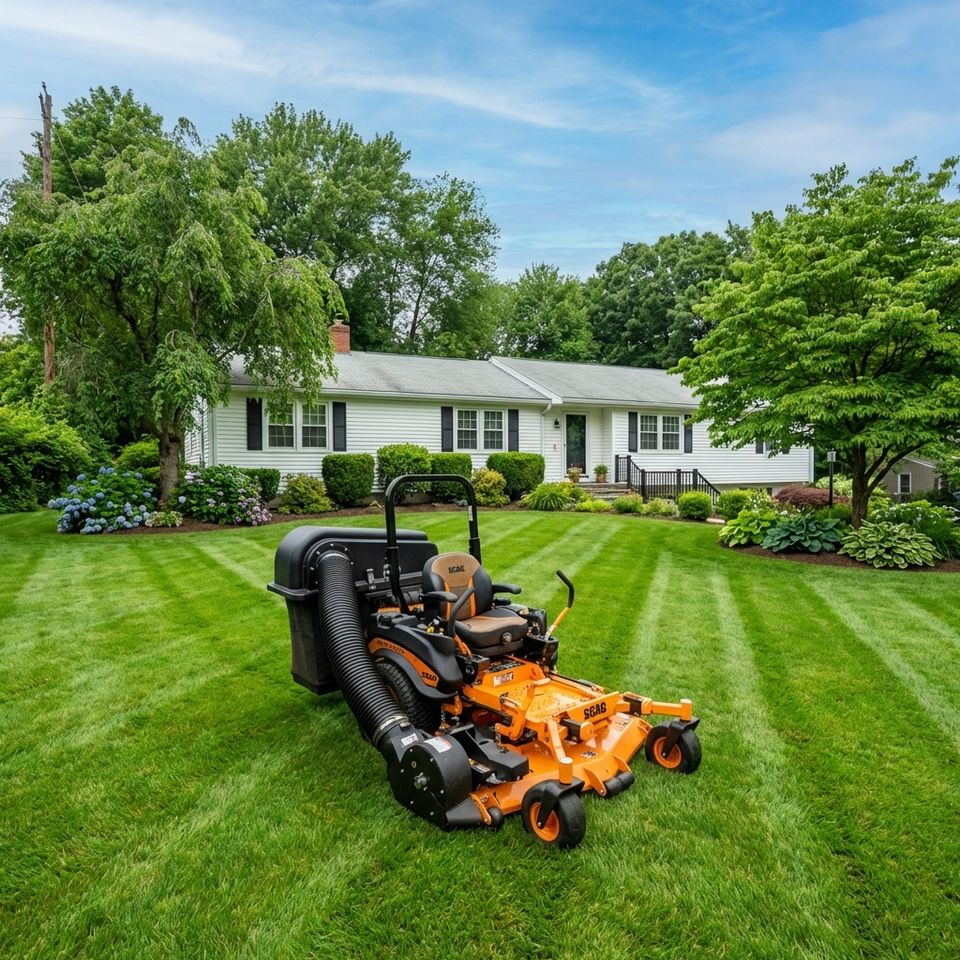 Scag mower r j landscaping