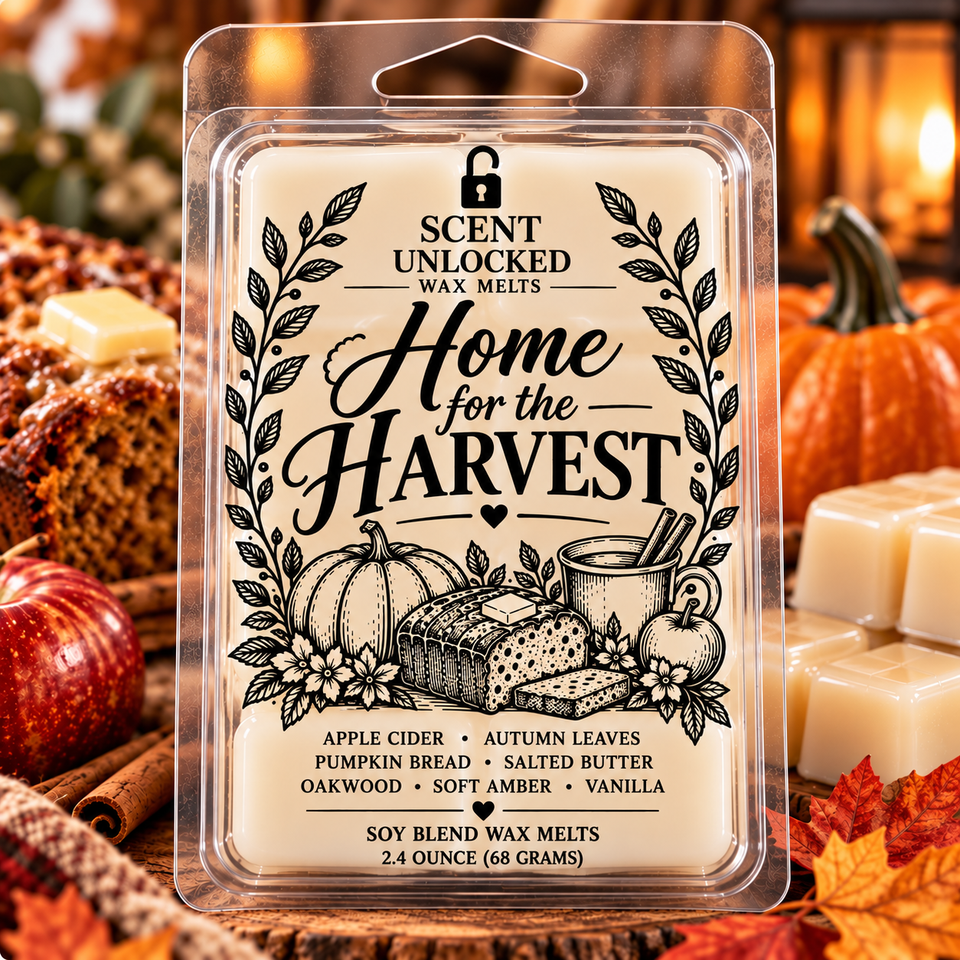 Home for the harvest wax melts