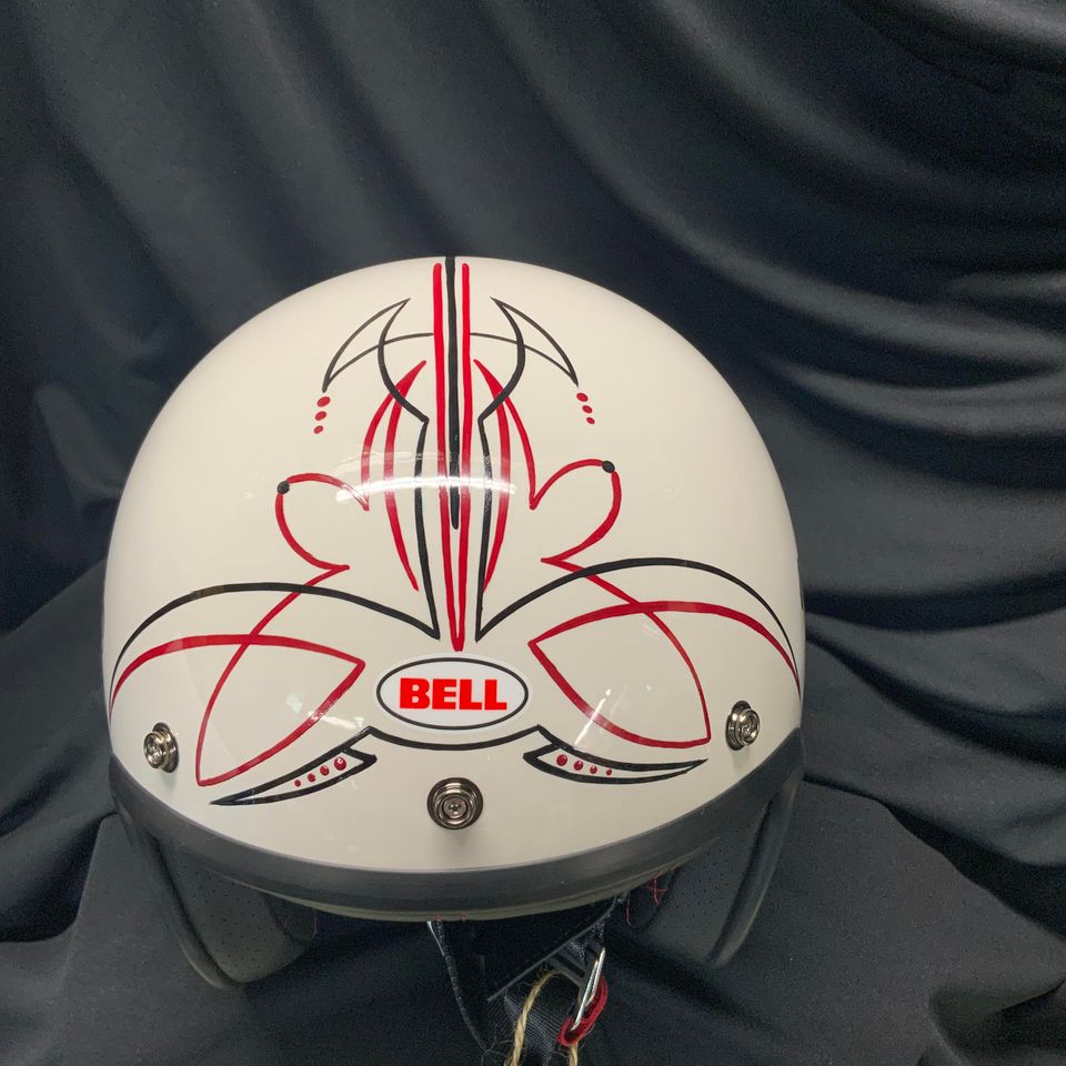 Creative custom pinstriping design and artistic projects created by Skeeter's Grafix.