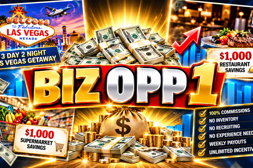 Glamorous biz opp savings showcase