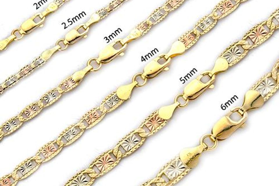 Gold valentino chain