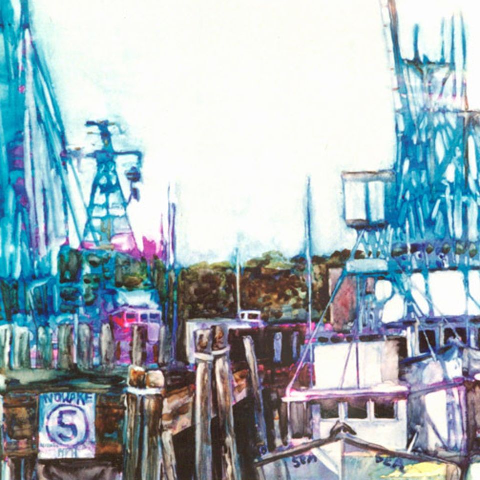 Along the docks web