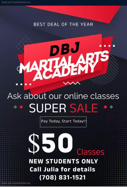 Online course ad
