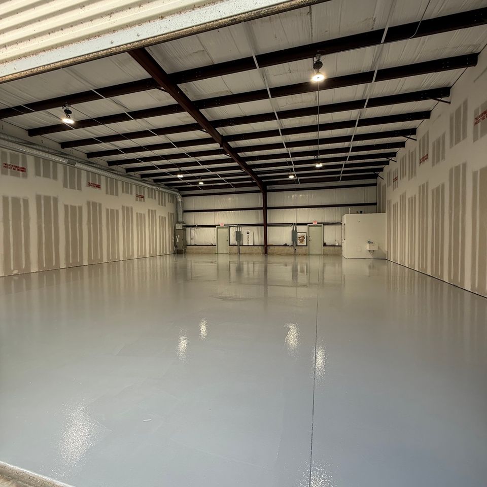 Gorilla gray industrial warehouse flooring