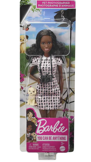 Mattel barbie photographer boxed