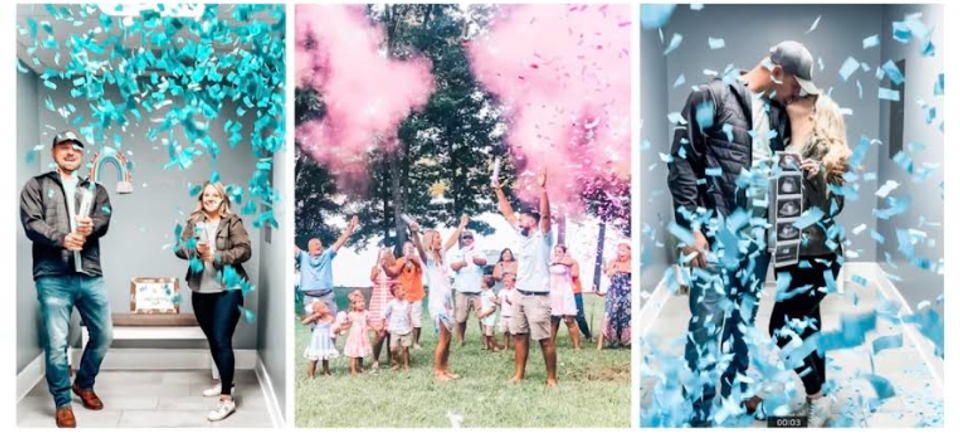 Gender reveal for mlb website