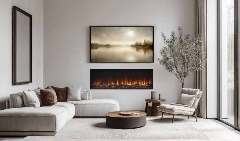 Scion electric fireplace