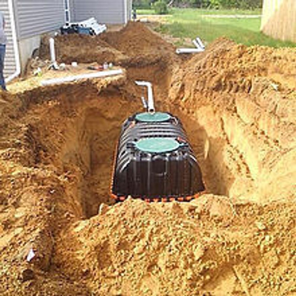 Dirt pic septic