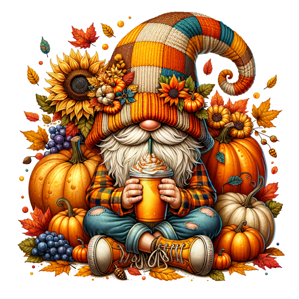 Seasons   autumn gnome 12