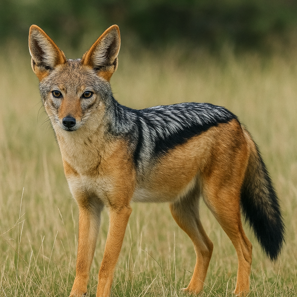 Jackal black backed