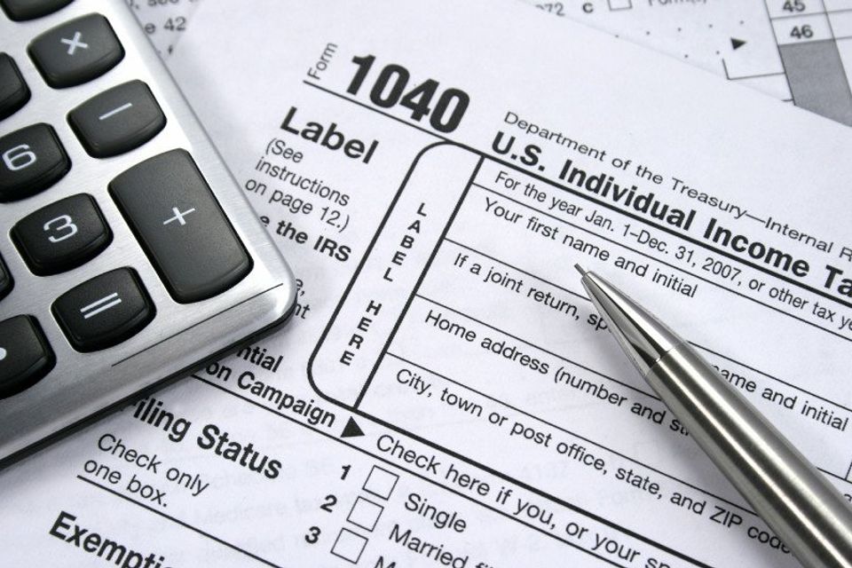 Tax return and calculator
