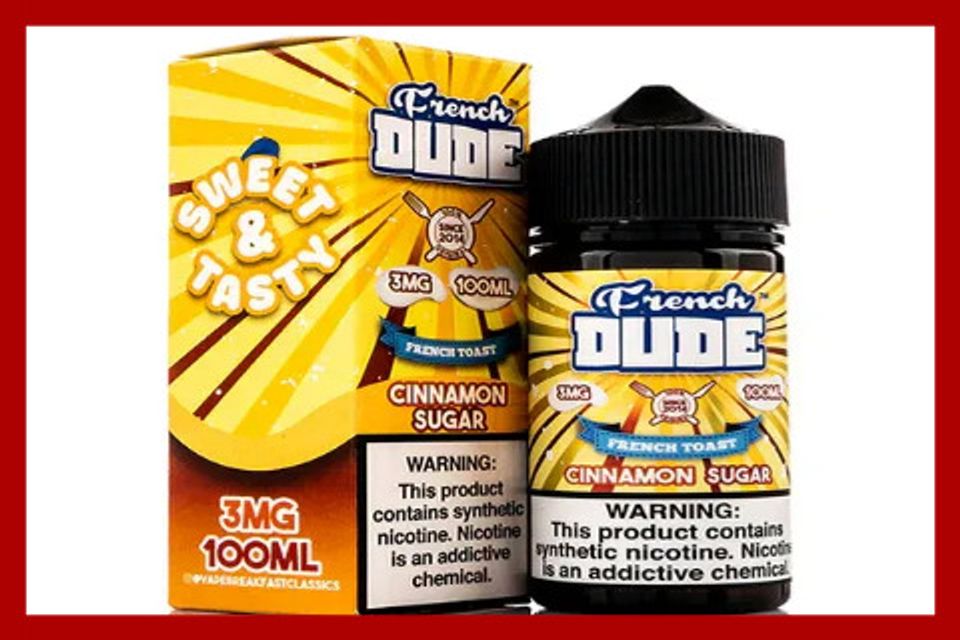 French Dude Cinnamon Sugar E-Liquid