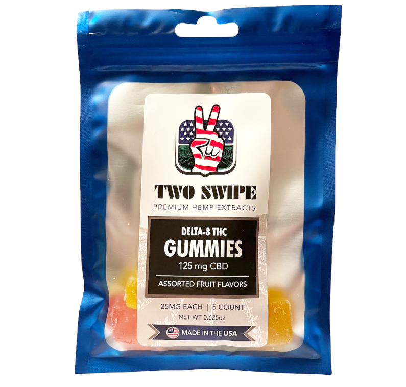 Two swipe gummies 5 ct
