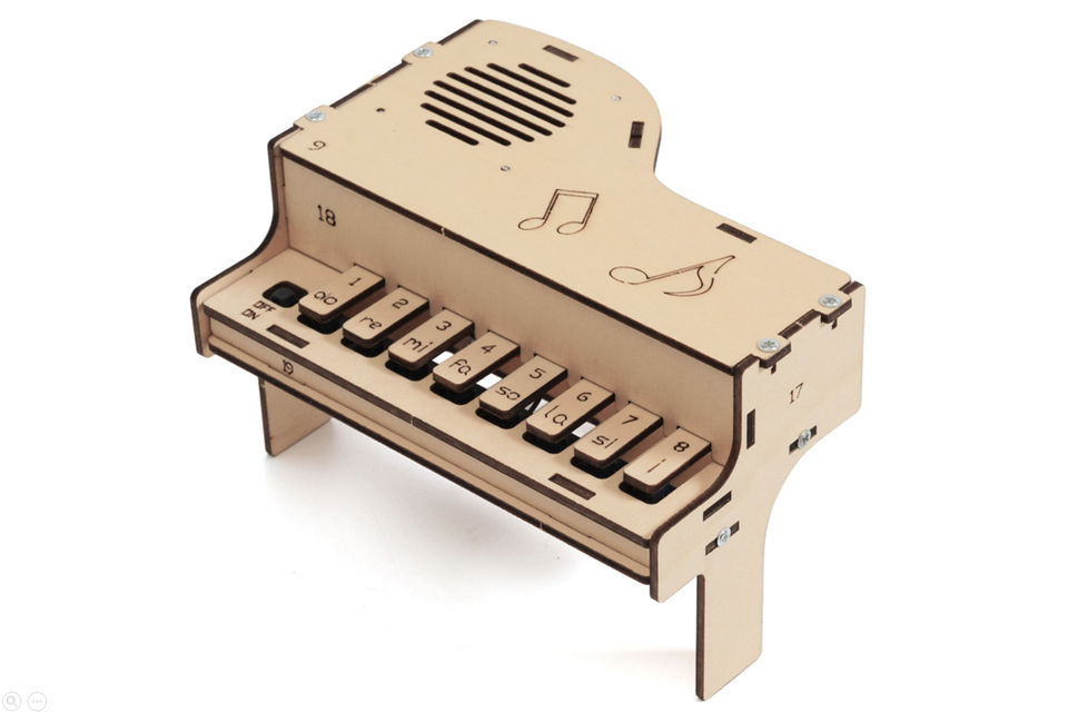 34. okyn2537 92 diy wooden electronic piano model teenager science toys assembled panotron experiment material kits kids educational (1 1)