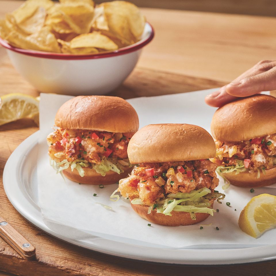 Lobster sliders