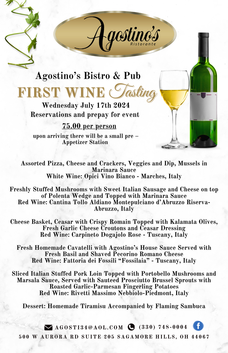 Agostino's wine tasting flyer (4)