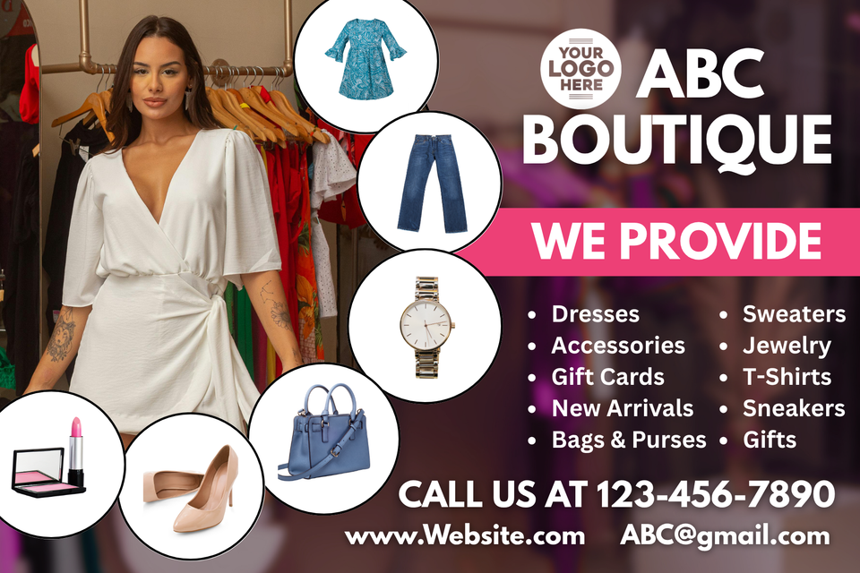 Clothingwomen's botiques postcards