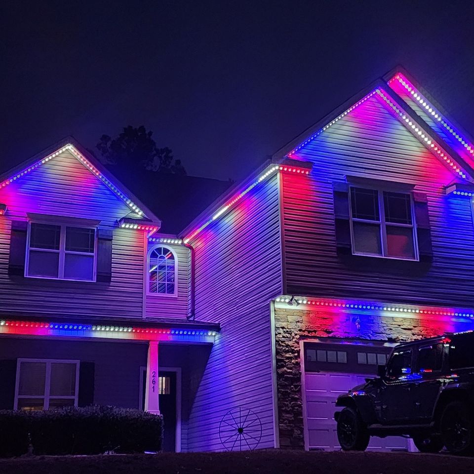 Permatrack permanant holiday lighting 3 anderson creek