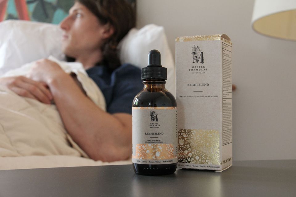 Reishi blend sick person