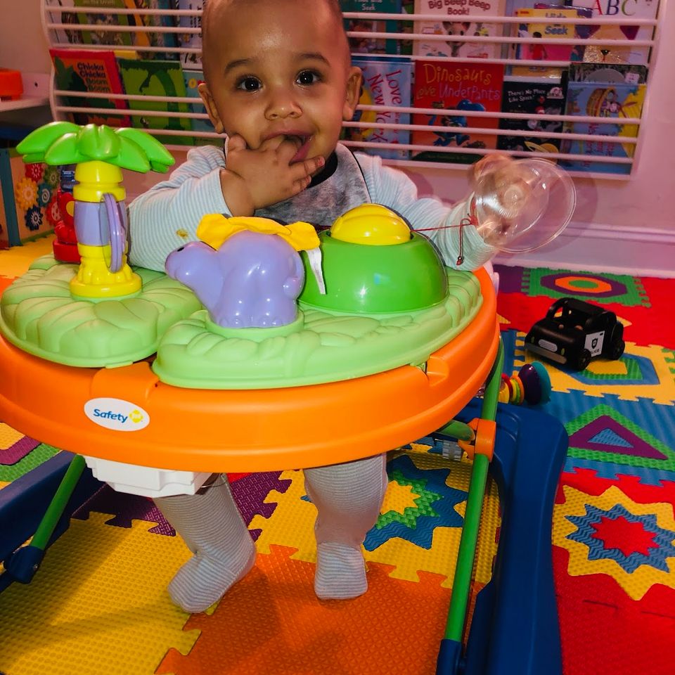 Baby in full color