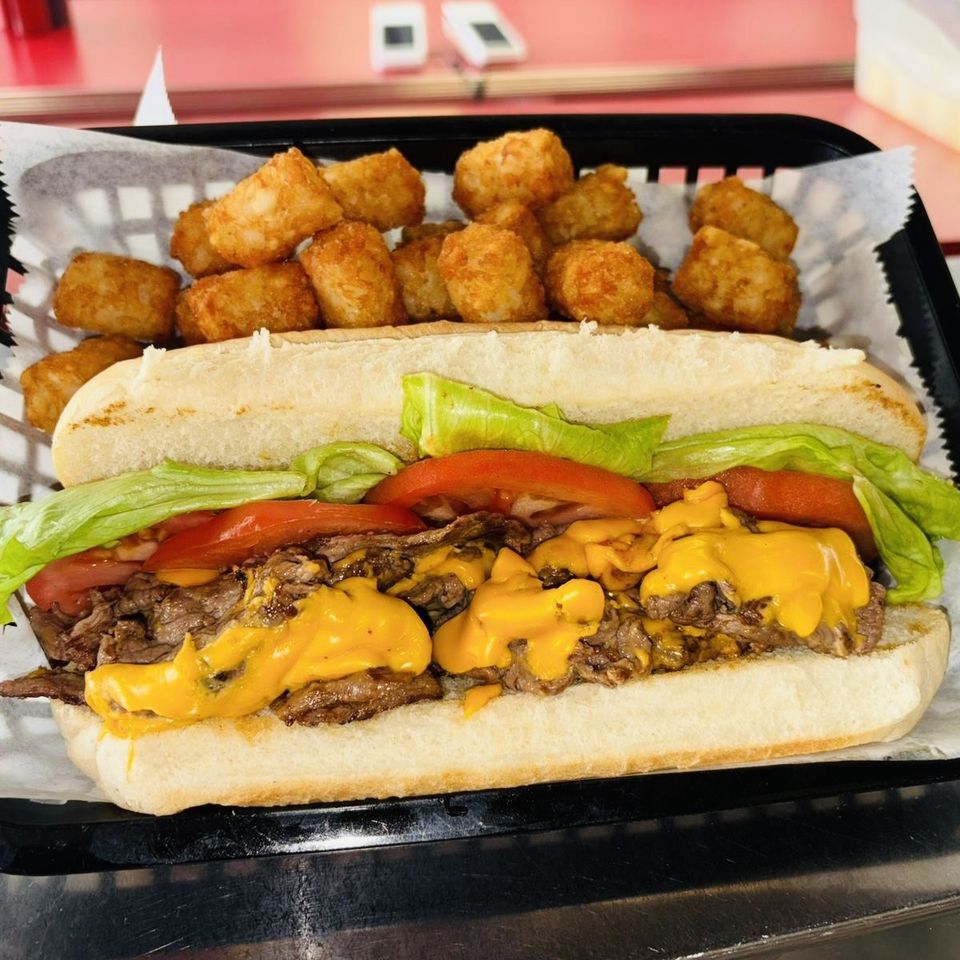 Steak and cheese sub tt