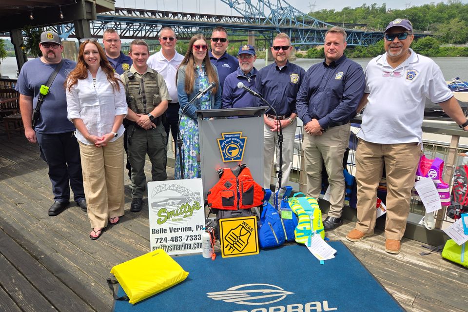 National Safe Boating Week group photo