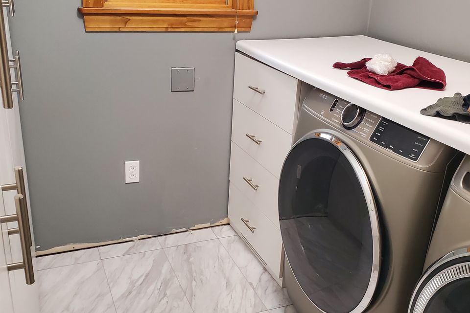 Laundry room cabinets 1