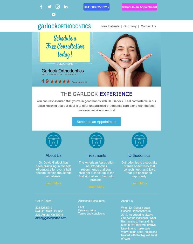 Email layouts template 15 example
