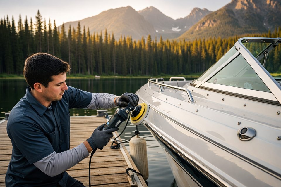 Boat Wax and Polishing